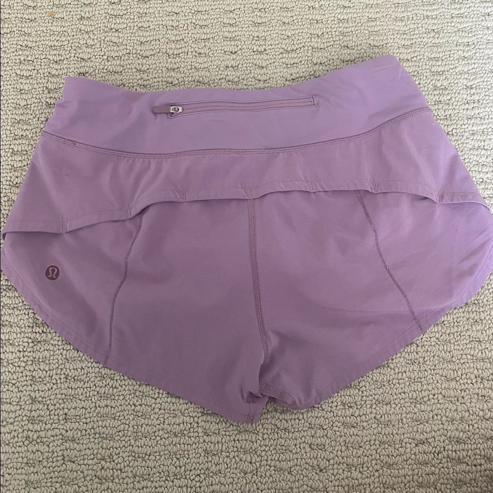 Lavender Speed Up Shorts Lululemon